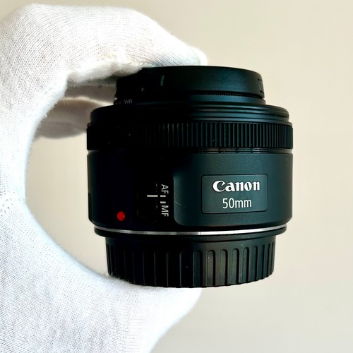 Objectif canon 50mm 1 - objectif, f/1,8